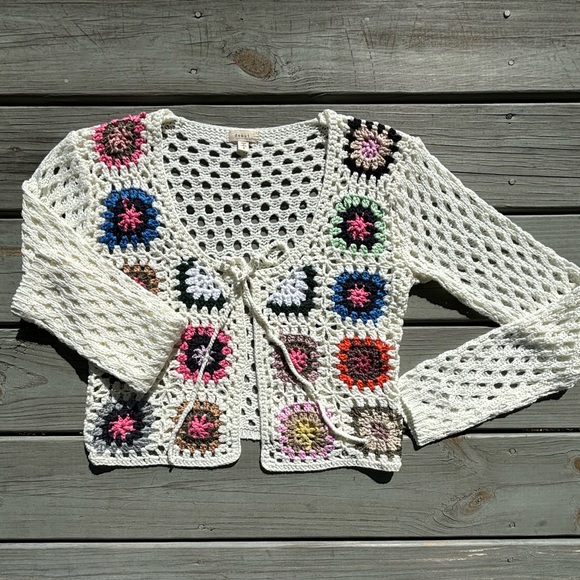 debut crochet open middle cover - Picture 1 of 5